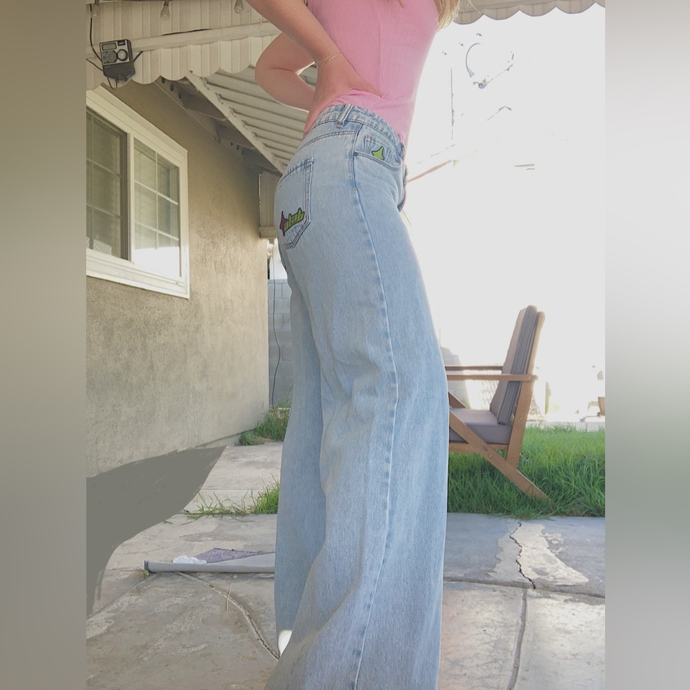 Zumiez a-lab Denim Baggy Jeans